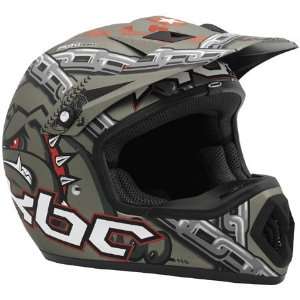    KBC Youth DRT X Mad Dog Full Face Helmet Small  Black Automotive