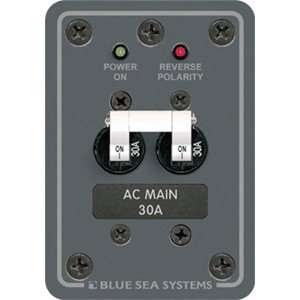 Blue Sea 8077 AC Main Only Toggle Circuit Breaker Panel  