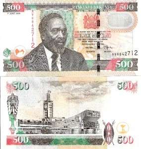 KENYA 500 Shillings Banknote World Money Currency BILL  