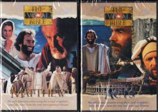 Visual Bible  The Gospel of Matthew + The Acts of the Apostles (4 DVD 