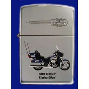 Harley Davidson Motor Cycles Ultra Classic Electra Glide Zippo Lighter