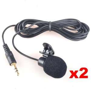   Hands Free Computer Clip on Mini Lapel Microphone Musical Instruments