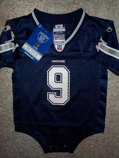 2011 2012 Dallas Cowboys TONY ROMO nfl INFANT BABY NEWBORN Jersey 12M 