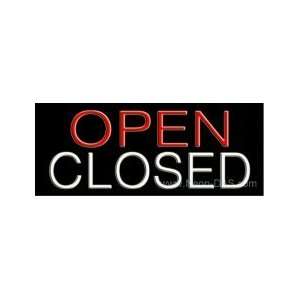  Open Closed Neon Sign 13 x 32