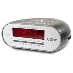 Coby Electronics CRA48 Digital AM / FM Alarm Clock Radio 