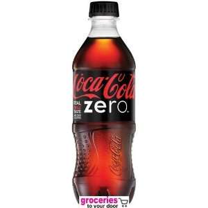 Coca Cola Zero Soda, 16.9 oz Bottle (Pack of 24)  Grocery 