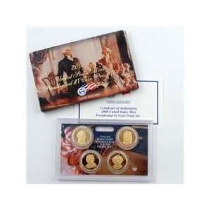  2008   4 COIN PRESIDENTIAL   PROOF SET 