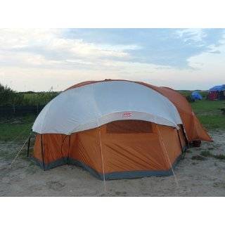     Coleman Bayside 8 Person Family Tent   Orange