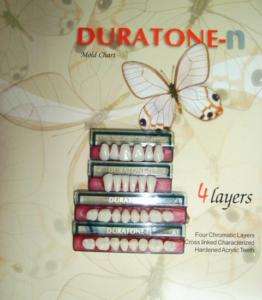Duratone Denture Acrylic Teeth Dental Acrylic 4 layer  