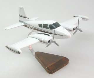 Cessna 310 Private Airplane Desktop Wood Model Reg FS  