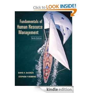 Fundamentals of Human Resource Management, 10th Edition David A 