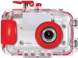Olympus Stylus 500 Digital Camera w/ Underwater Housing 0877083036345 
