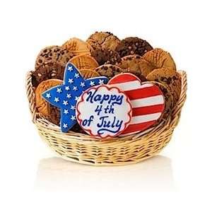 Happy 4th of July Patriotic Cookie Basket