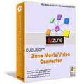 Cucusoft Zune Video Converter + DVD to Zune Converter  