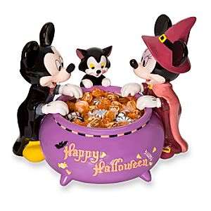 DISNEY MICKEY MOUSE HALLOWEEN CANDY DISH  
