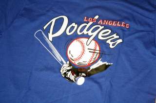 Vintage Los Angeles LA Dodgers T Shirt MLB Medium M  