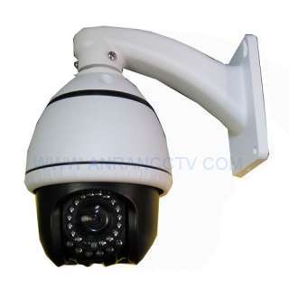   View 10x Zoom lens 1/4 SONY CCD 480TVL Dome PTZ CCTV Camera  