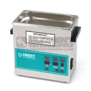 CP230D Crest 3/4 Gallon Ultrasonic Cleaner w/ Heat Kit Element Tattoo 