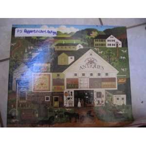    CHARLES WYSOCKI 1000 PC PUZZLE PEPPERCRICKET ANTIQUES Toys & Games