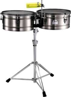 Pearl Marc Quinones Signature Timbales 14 15 with Stand & PBL 20 
