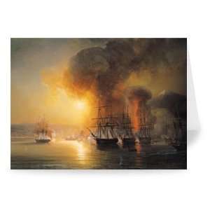 Capture of the Fort of Saint Jean dUlloa on   Greeting Card (Pack 