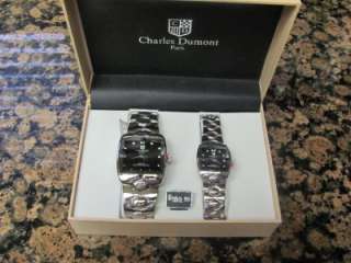 Beautiful his and hers watches by Charles Dumont Paris. Bolth watches 