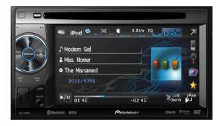 Pioneer AVH 2400BT Bluetooth Car DVD CD  Stereo Multimedia AV USB 