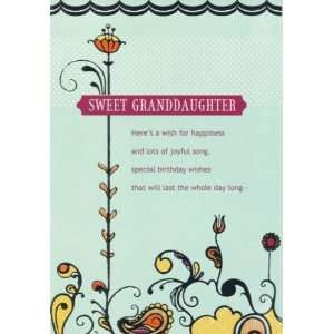  Sweet Granddaughter (Dayspring 3960 5) Birthday Card 