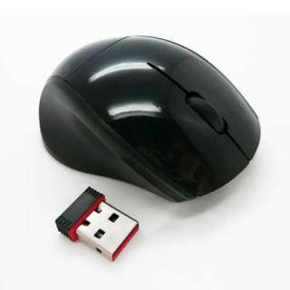 4GHz mini Wireless Mice Optical Mouse PC lapt Black  