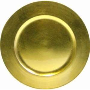 Decorative Plate Charger Gold Case Pack 24