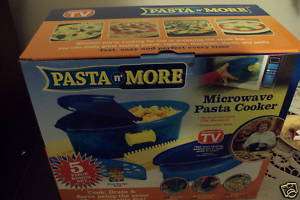 Pasta N More As Seen On TV Microwave Pasta Cooker NIB  