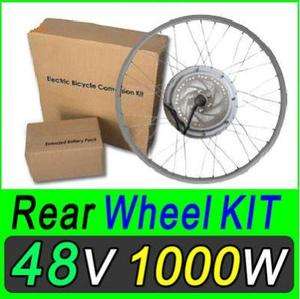 48V 1000W DISC Electric Bicycle Kit Brushless Motor Outdoor Cycling 