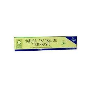  Desert Essence Tea Tree Oil Toothpaste w/ Mint, 7 oz (Pack 