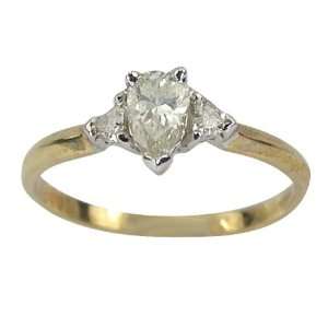  Pear Shape Diamond Ring   5.5 DaCarli Diamond Jewels 