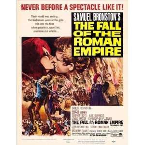  The Fall of the Roman Empire Poster B 27x40 Sophia Loren Alec 