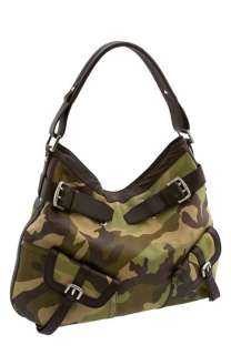 DKNY Handbags Camouflage Leather Hobo Bag  