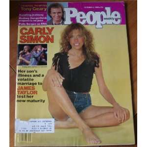  People Weekly October 6 1980   Carly Simon Time Inc 