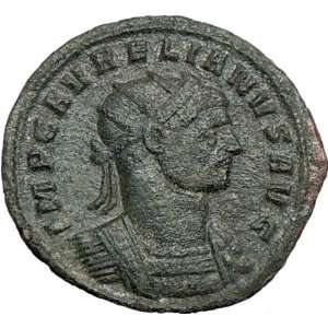 AURELIAN 270AD Authentic Ancient Roman Coin Concordia Marital Harmony 