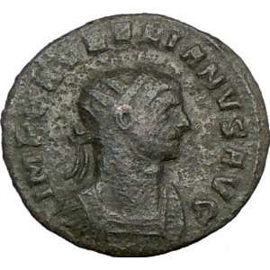AURELIAN 272AD Authentic Ancient Roman Coin CONCORDIA Marital Harmony 