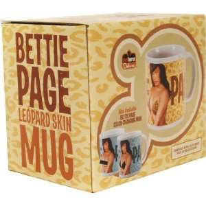 Bettie Page Leopard Mug