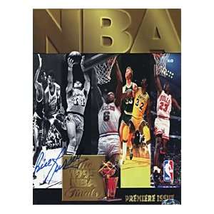 Bill Russell Autographed / Signed 1995 NBA Finals Premiere Issue 