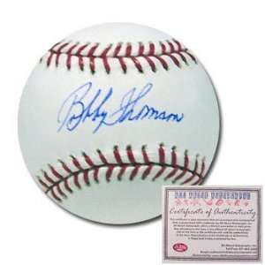 Bobby Thomson Autographed Baseball
