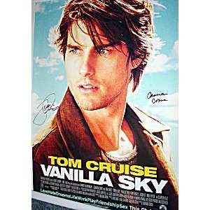  TOM CRUISE & CAMERON CROWE Signed Poster & PROOF Toys 