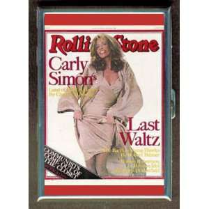 CARLY SIMON 1978 ROLLING STONE ID Holder, Cigarette Case or Wallet 