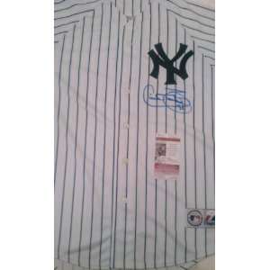Cecil Fielder Signed New York Yankees Authentic Jersey