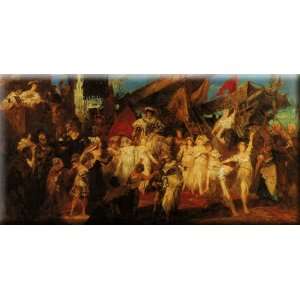  The Entry of Charles V. into Antwerp (Sketch) 30x15 