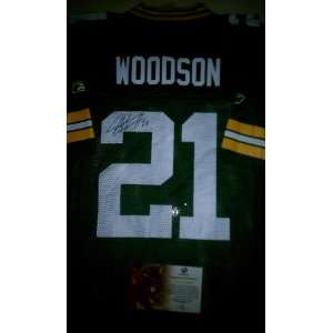 Charles Woodson Signed Green Bay Packers Jersey