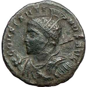 CONSTANTINE I the GREAT 318AD Authentic Ancient Roman Coin VICTORIES 