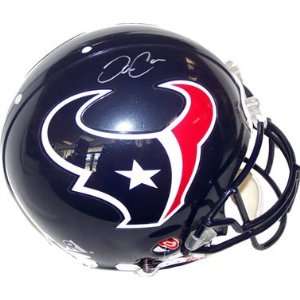 David Carr Autographed Helmet