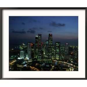  Skyline from Westin Stamford Hotel, Singapore Collections 